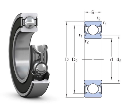 6006-2RS1 SKF